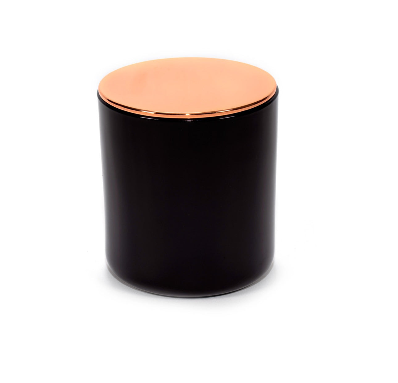 Large Black Gloss Candle